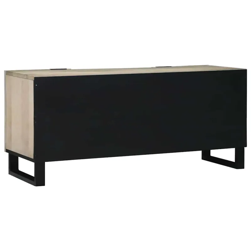 TV vienetai su stalčių Balta 105 x 33 x 46 cm Apdirbta mediena