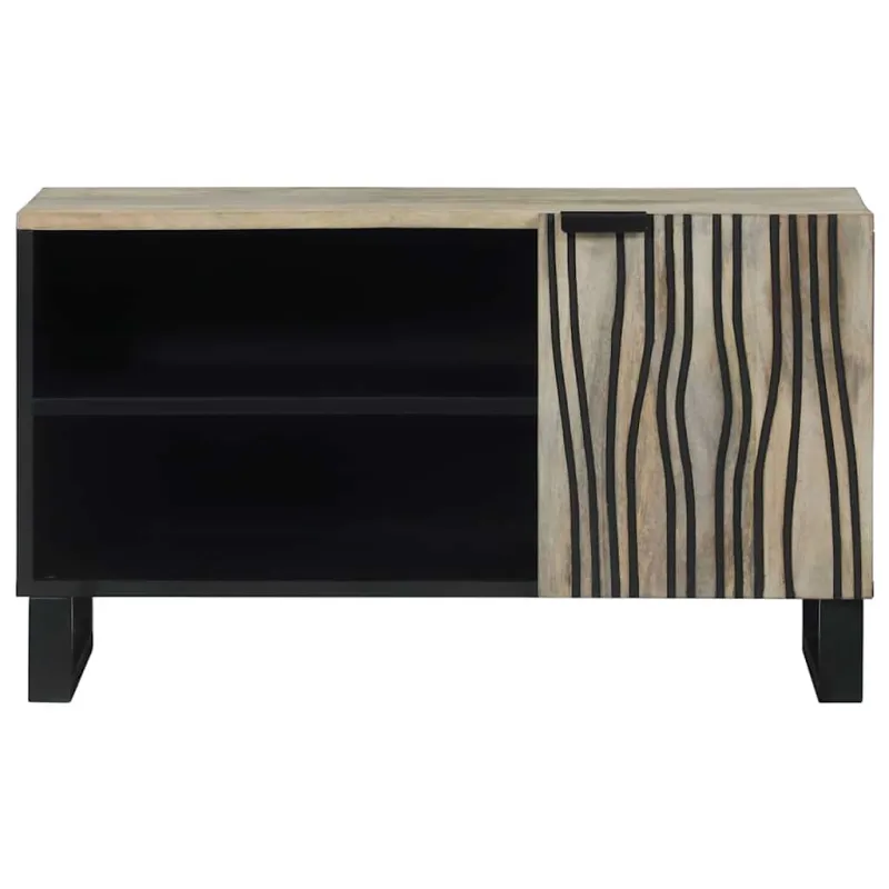 TV vienetai Balta 80 x 33 x 46 cm Apdirbta mediena