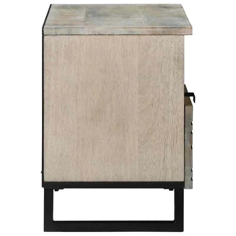 TV vienetai su stalčių Balta 80 x 33 x 46 cm Apdirbta mediena