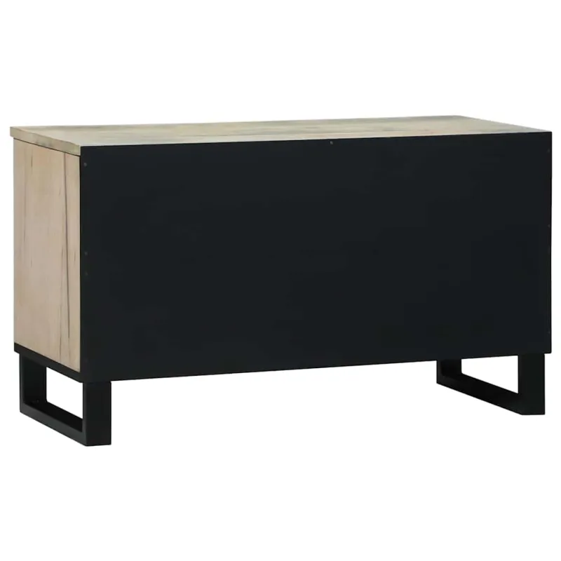TV vienetai su stalčių Balta 80 x 33 x 46 cm Apdirbta mediena