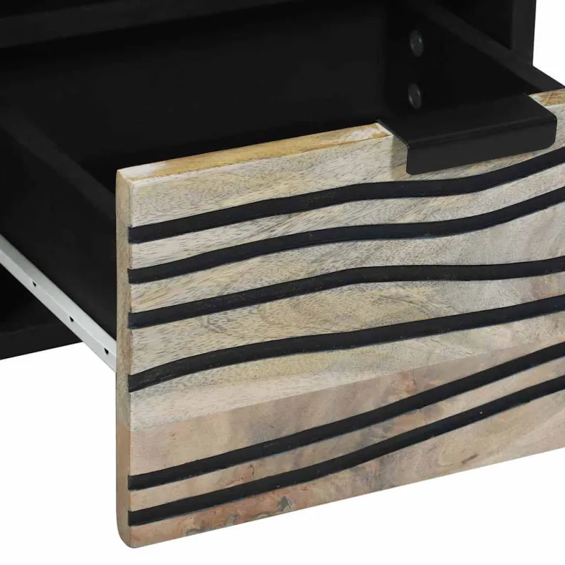 TV vienetai su stalčių Balta 100 x 33 x 46 cm Apdirbta mediena