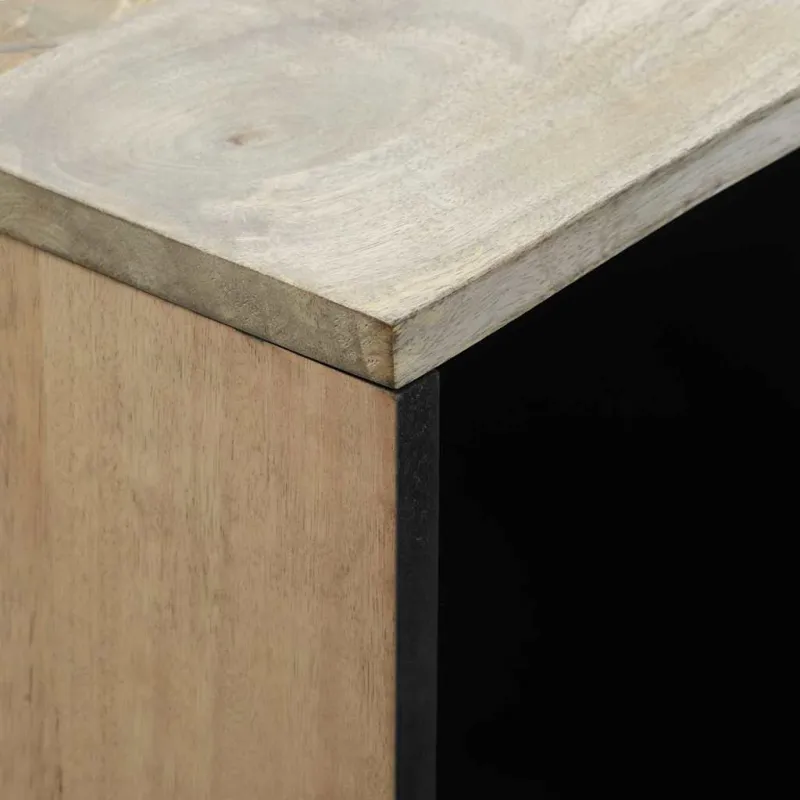 Bufetas Balta 80 x 33 x 75 cm mango medienos masyvas