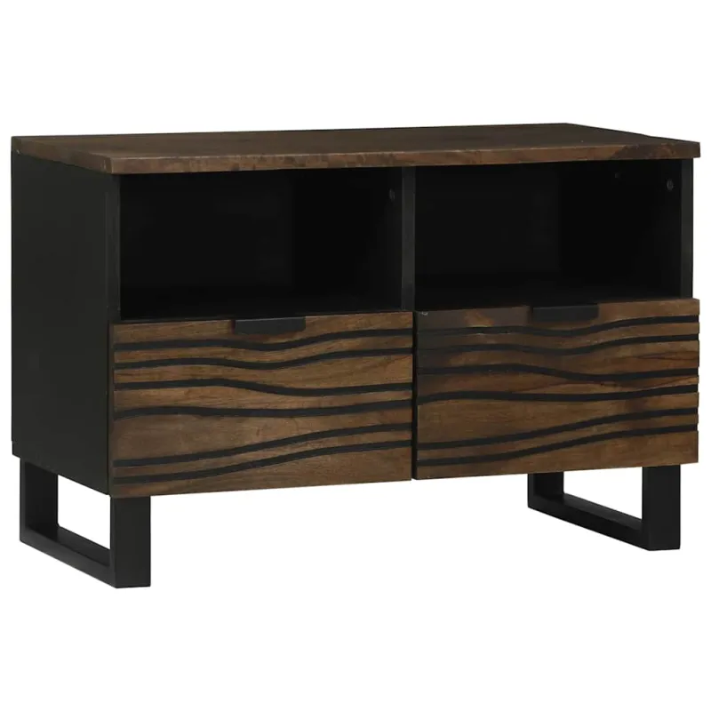 TV vienetai su stalčių graikinis riešutmedis 70 x 33 x 46 cm