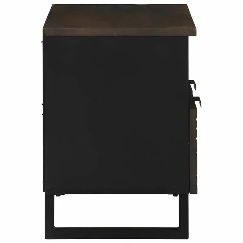 TV vienetai su stalčių graikinis riešutmedis 70 x 33 x 46 cm