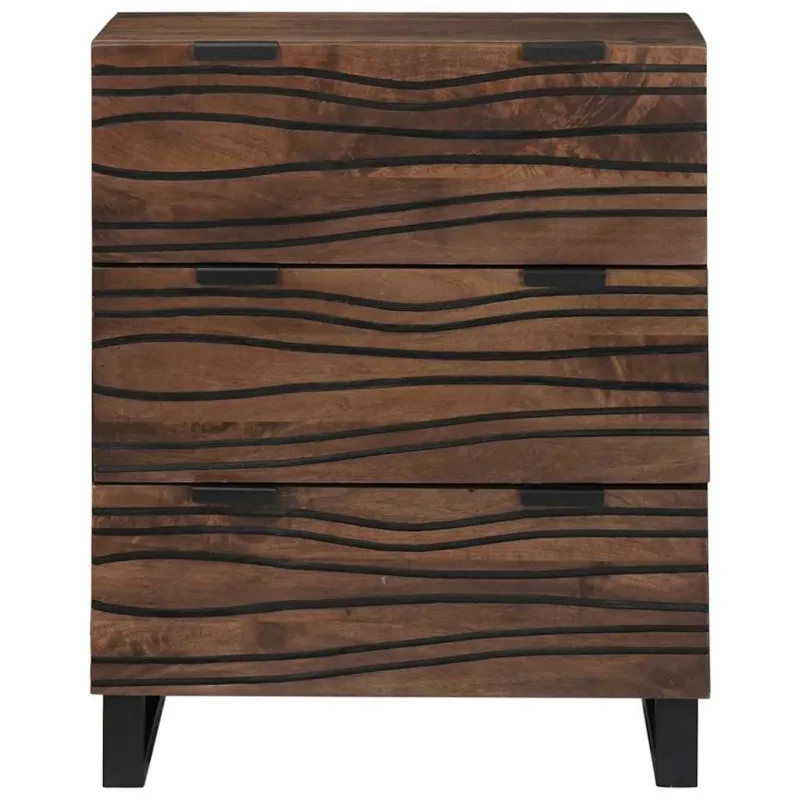 Kabalas Ruda 60 x 33.5 x 75 cm Mango medienos masyvas