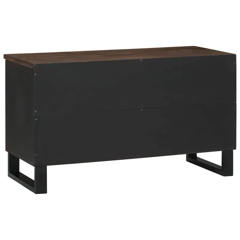 TV vienetai su stalčių graikinis riešutmedis 80 x 33 x 46 cm