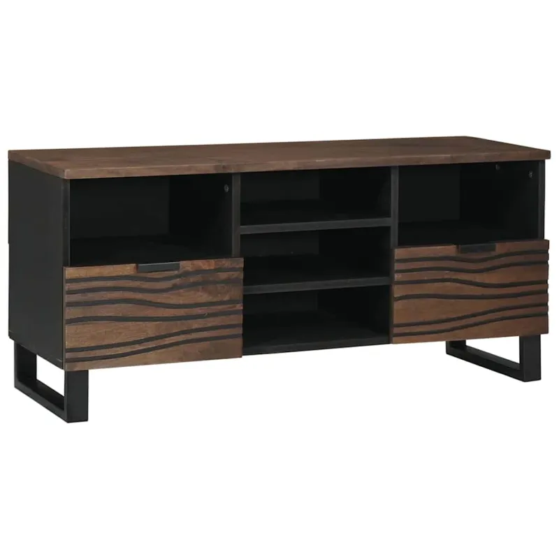 TV vienetai su stalčių graikinis riešutmedis 100 x 33 x 46 cm