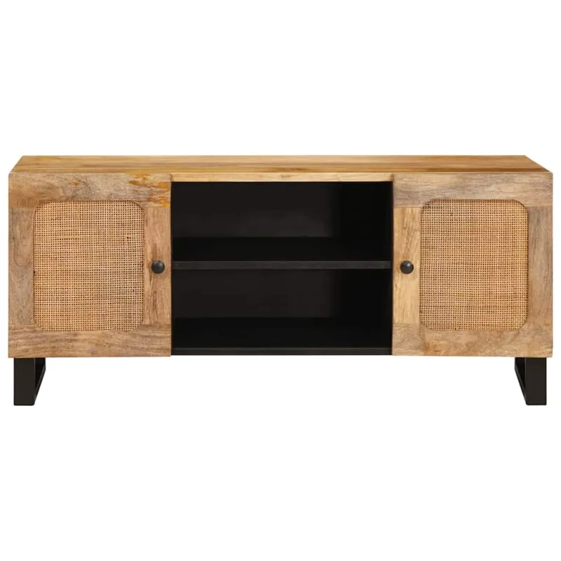Televizoriaus spintelė Ruda 105 x 33 x 46 cm Kietas mango medis