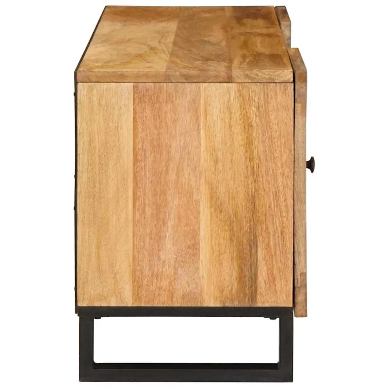 Televizoriaus spintelė Ruda 105 x 33 x 46 cm Kietas mango medis