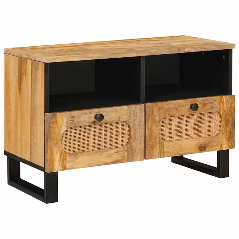 Televizoriaus spintelė Ruda 70 x 33 x 46 cm Kietas mango medis