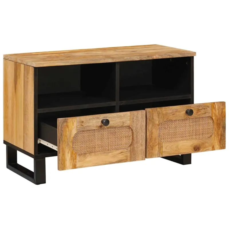 Televizoriaus spintelė Ruda 70 x 33 x 46 cm Kietas mango medis