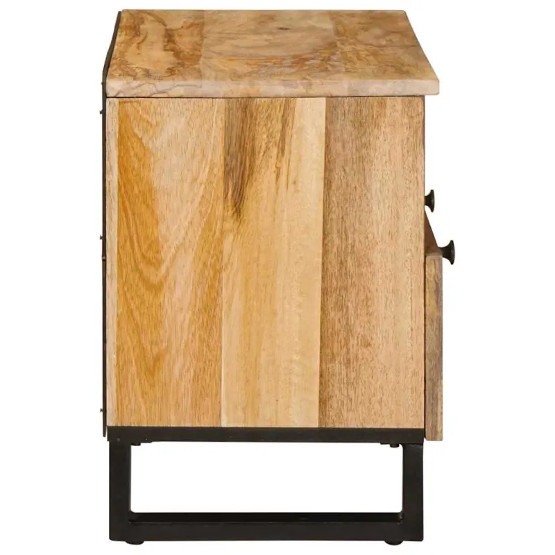 Televizoriaus spintelė Ruda 70 x 33 x 46 cm Kietas mango medis