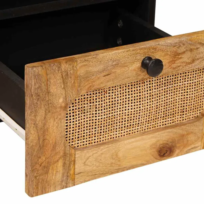 Televizoriaus spintelė Ruda 70 x 33 x 46 cm Kietas mango medis