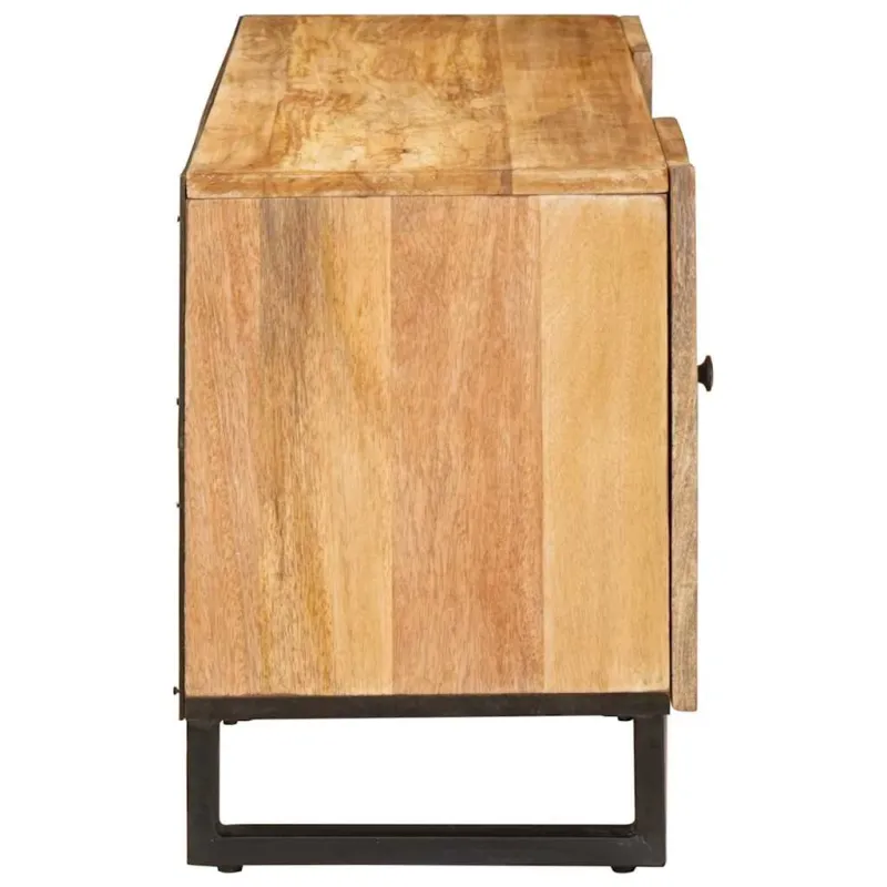 Televizoriaus spintelė Ruda 105 x 33 x 46 cm Kietas mango medis