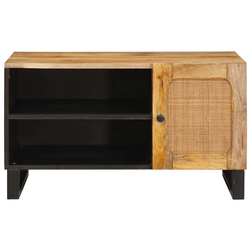 Televizoriaus spintelė Ruda 80 x 33 x 46 cm Kietas mango medis