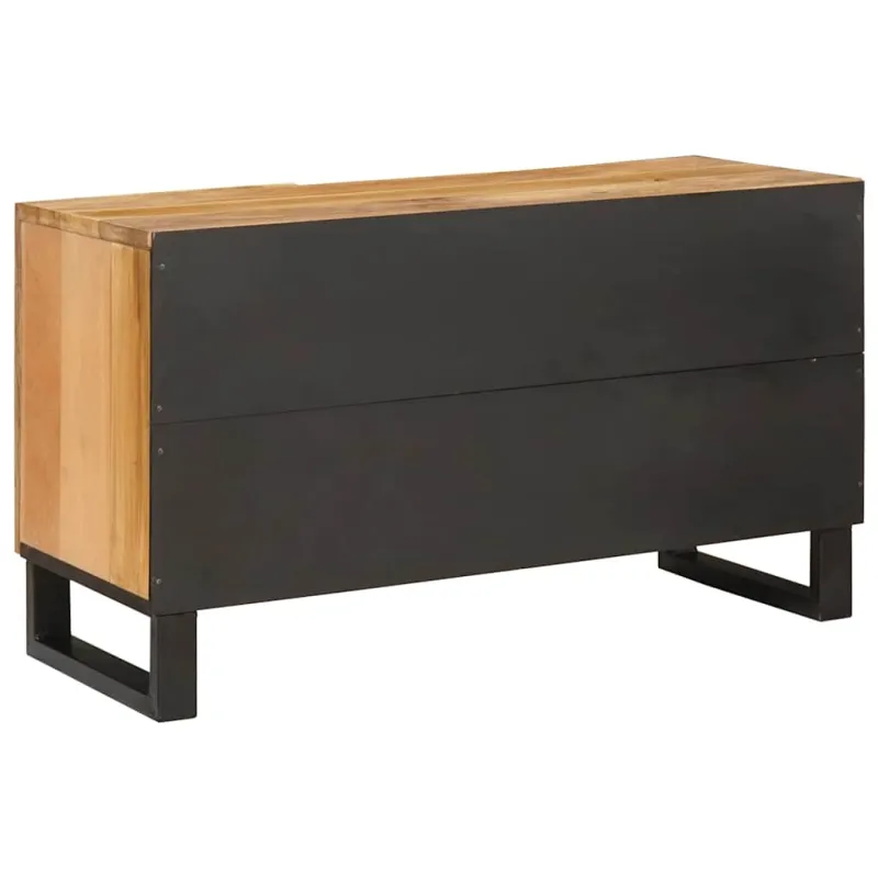 Televizoriaus spintelė Ruda 80 x 33 x 46 cm Kietas mango medis