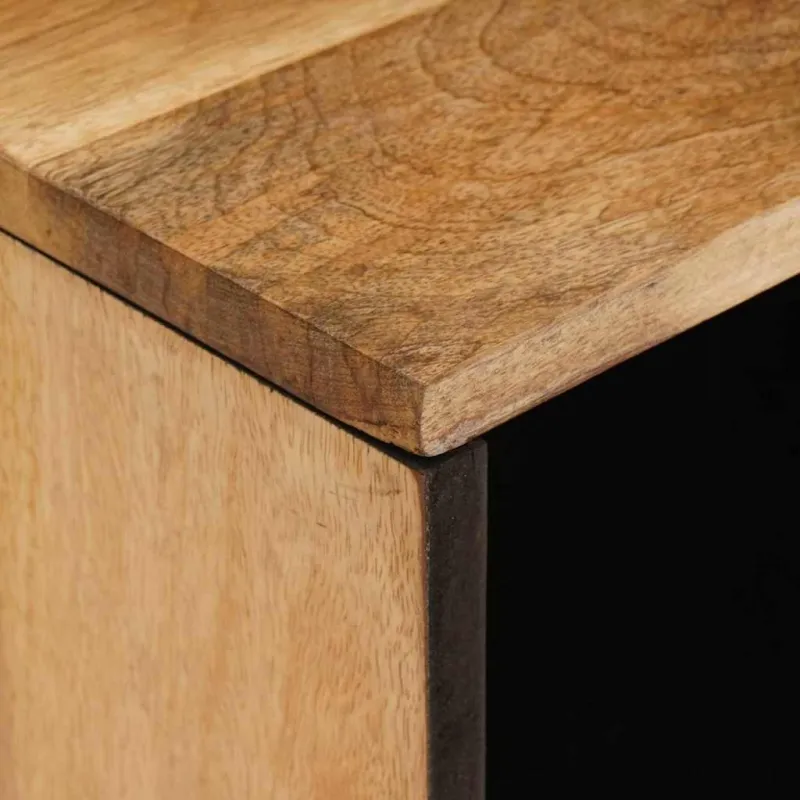 Televizoriaus spintelė Ruda 80 x 33 x 46 cm Kietas mango medis