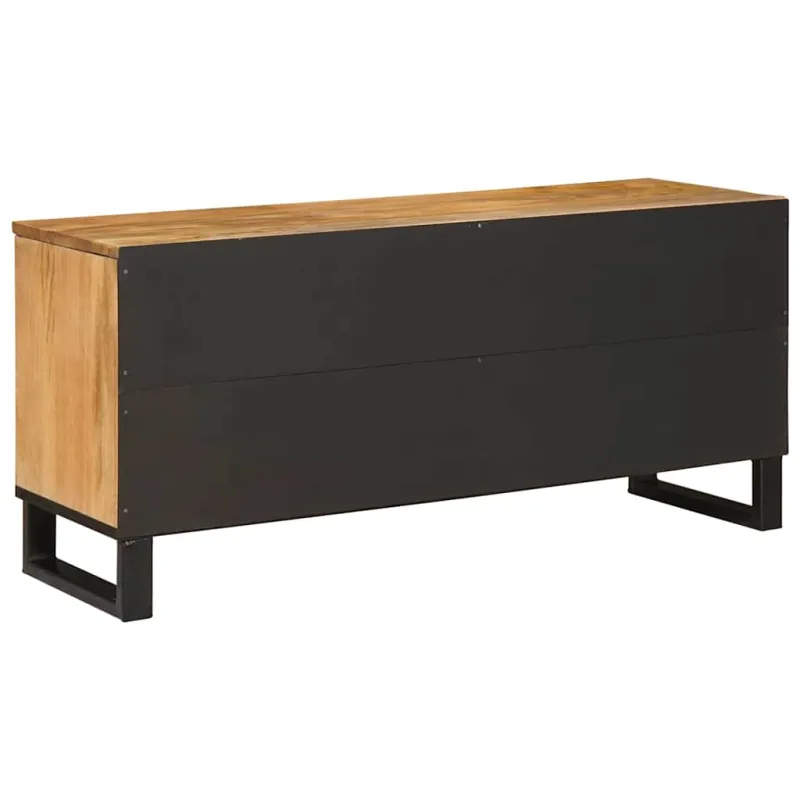 Televizoriaus spintelė Ruda 100 x 33 x 46 cm Kietas mango medis