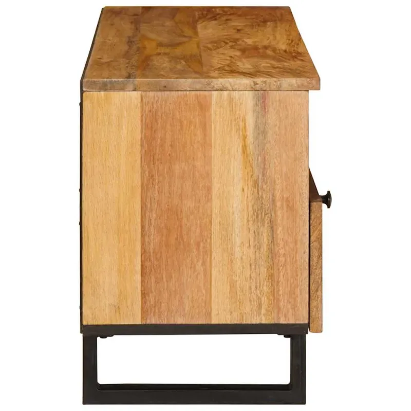 Televizoriaus spintelė Ruda 100 x 33 x 46 cm Kietas mango medis