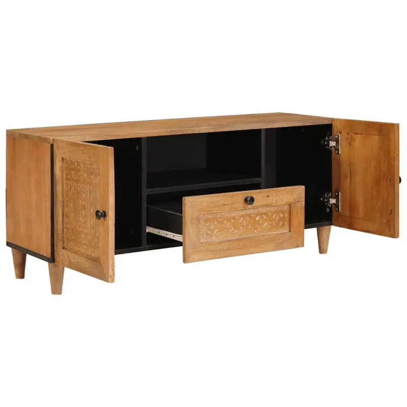 TV vienetai Šviesiai rudas 105 x 33 x 46 cm Apdirbta mediena