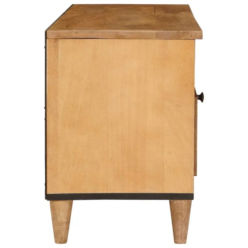 Televizoriaus spintelė 100 x 33 x 46 cm Kietas mango medis