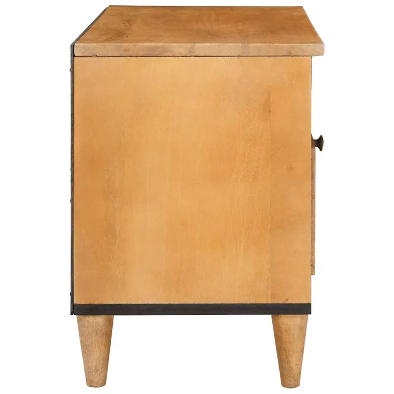 Televizoriaus spintelė 80 x 33 x 46 cm Kietas mango medis