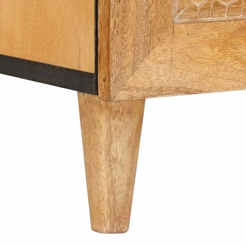 Televizoriaus spintelė 100 x 33 x 46 cm Kietas mango medis