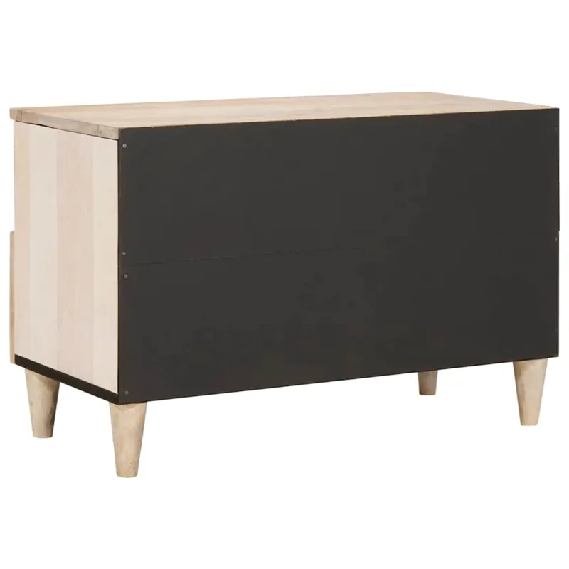 TV vienetai su stalčių Balta 70 x 33 x 46 cm Apdirbta mediena