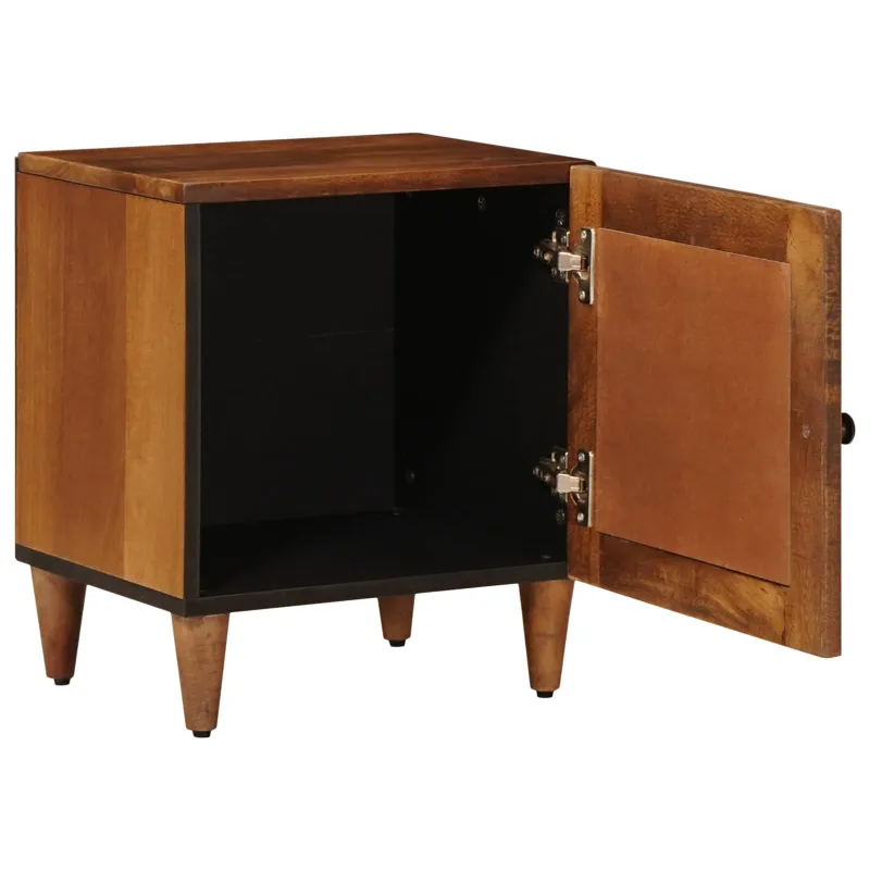 Šalia lovos spintelė 2 pcs Ruda 40 x 33 x 46 cm