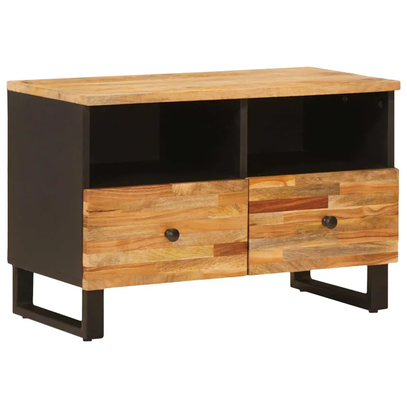 Televizoriaus spintelė Ruda 70 x 33 x 46 cm Kietas mango medis