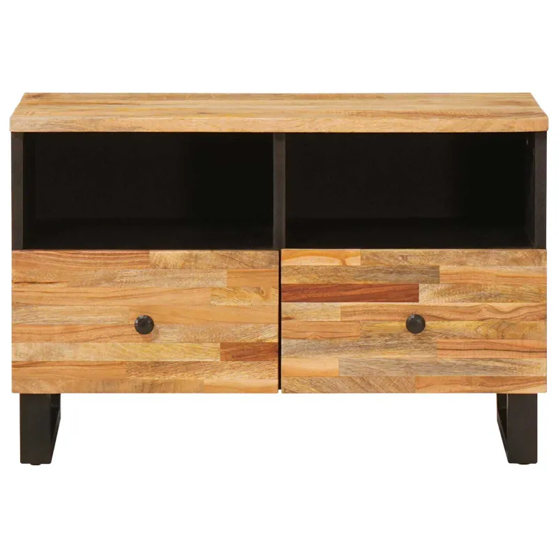 Televizoriaus spintelė Ruda 70 x 33 x 46 cm Kietas mango medis