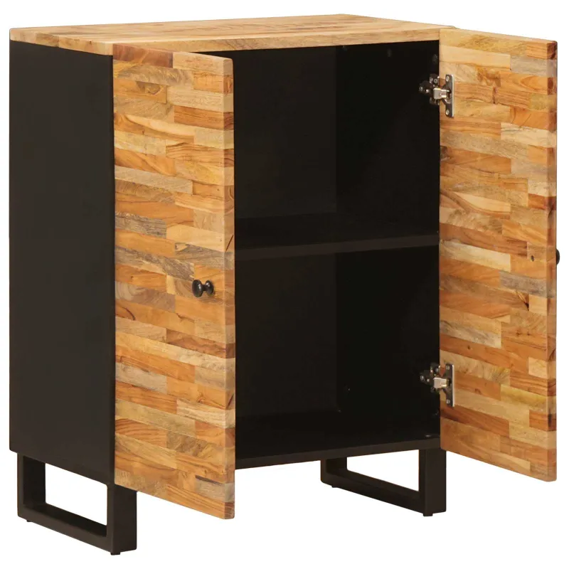 Sandėliavimo komodas Ruda 60 x 33 x 75 cm Kietas mango medis