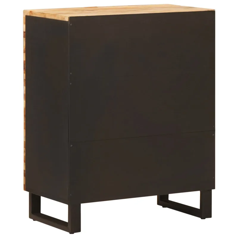 Sandėliavimo komodas Ruda 60 x 33 x 75 cm Kietas mango medis
