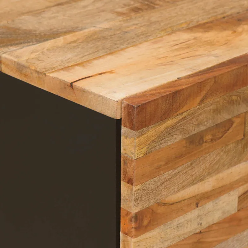 Sandėliavimo komodas Ruda 60 x 33 x 75 cm Kietas mango medis