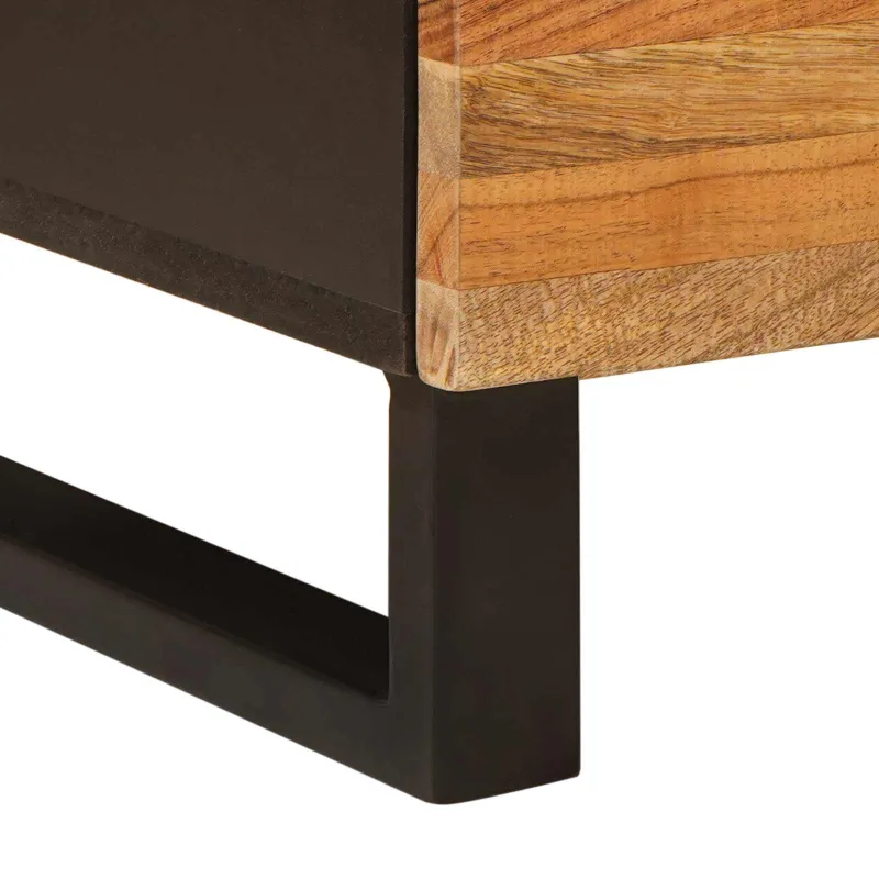 Sandėliavimo komodas Ruda 60 x 33 x 75 cm Kietas mango medis