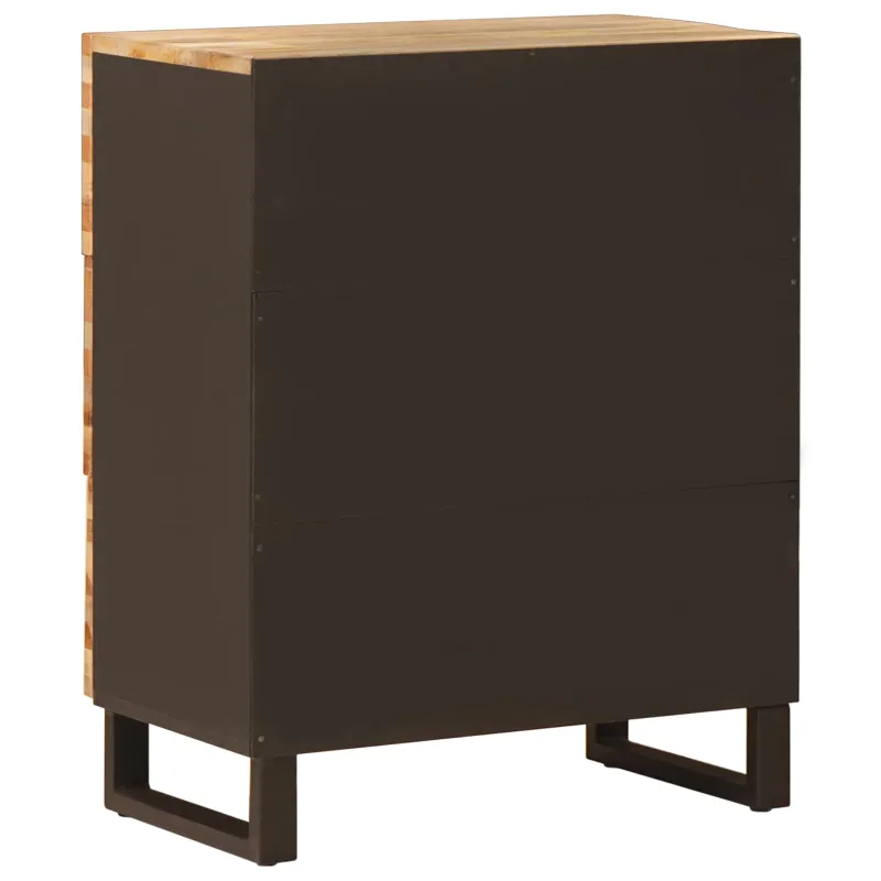 Sandėliavimo komodas Ruda 60 x 33 x 75 cm Kietas mango medis