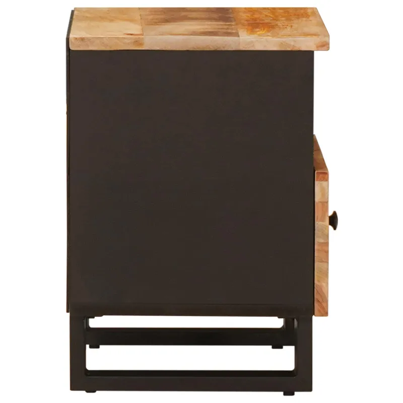 Lovos spintelė Ruda 40 x 33 x 46 cm Kietas mango medis