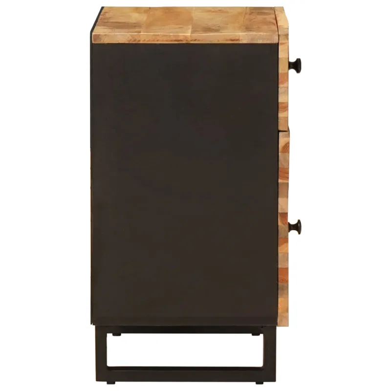 Lovos spintelė Ruda 50 x 33 x 60 cm Kietas mango medis