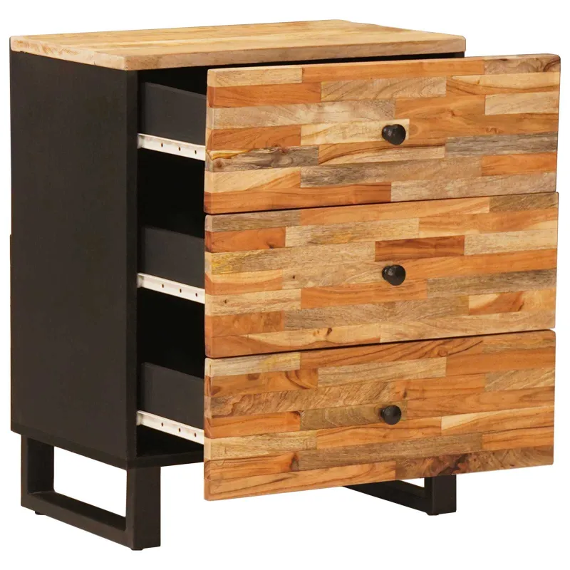 Lovos spintelė Ruda 50 x 33 x 62 cm Kietas mango medis