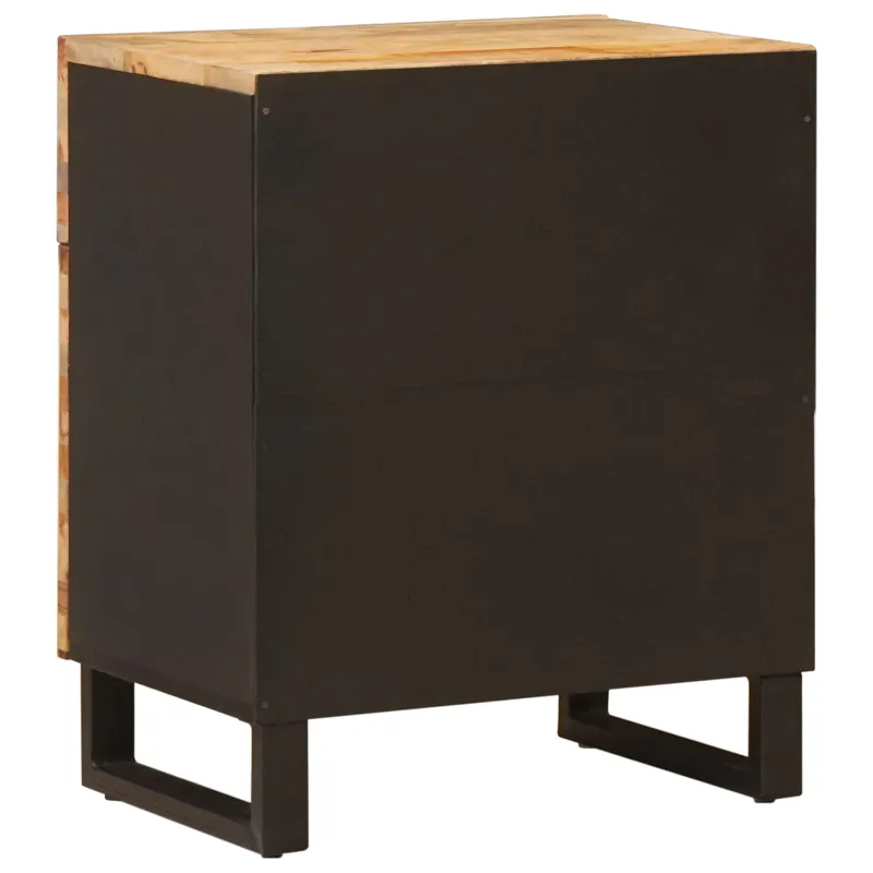 Lovos spintelė Ruda 50 x 33 x 60 cm Kietas mango medis