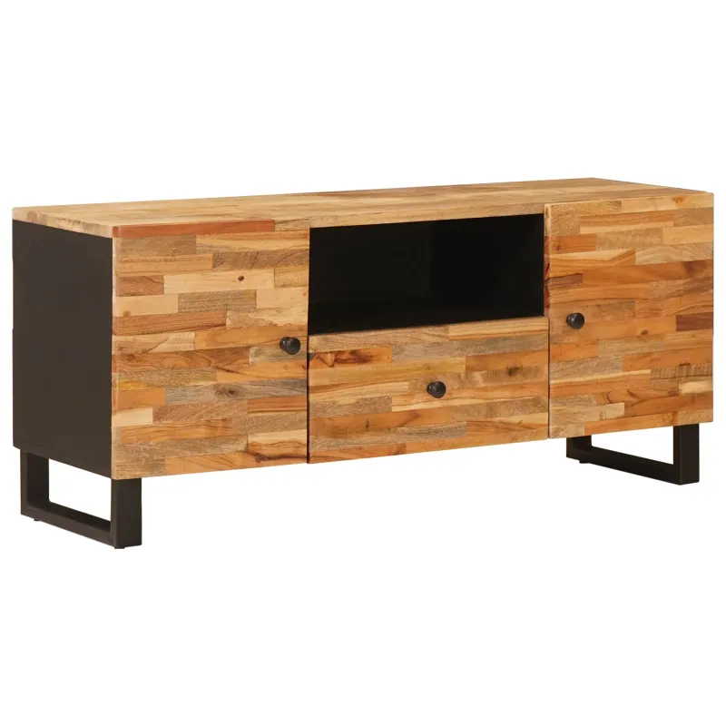 Televizoriaus spintelė Ruda 105 x 33 x 46 cm Kietas mango medis