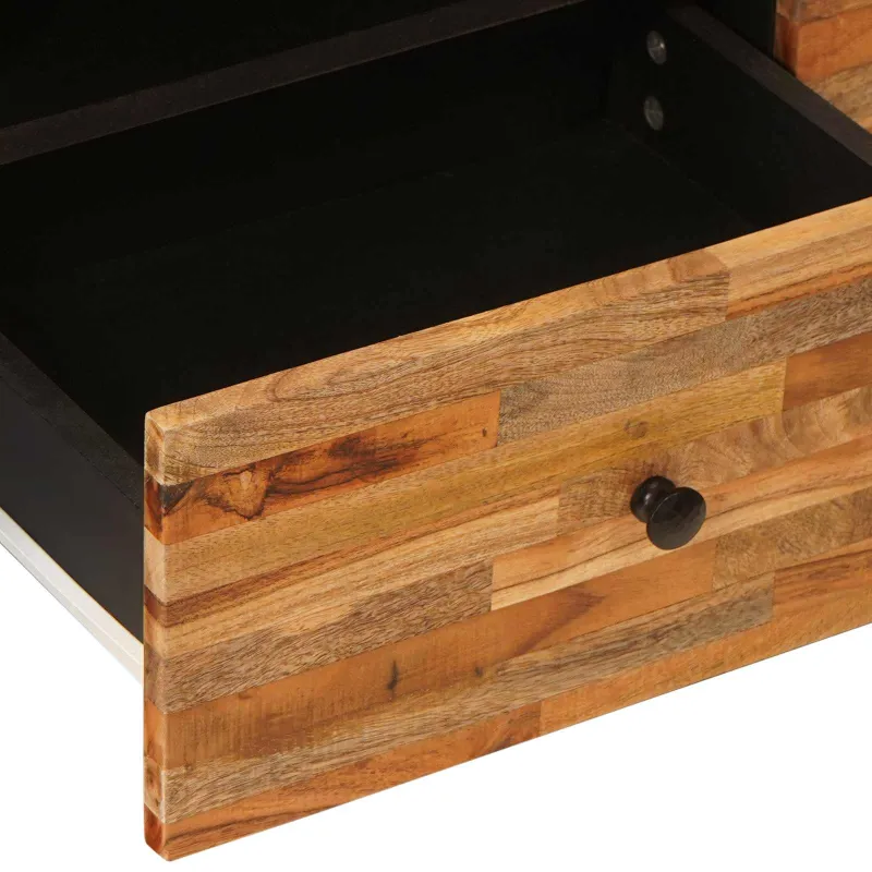 Televizoriaus spintelė Ruda 105 x 33 x 46 cm Kietas mango medis