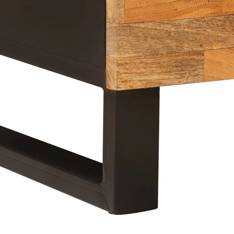 Televizoriaus spintelė Ruda 105 x 33 x 46 cm Kietas mango medis