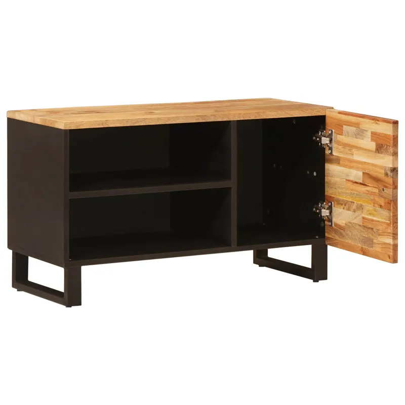 Televizoriaus spintelė Ruda 80 x 33 x 46 cm Kietas mango medis