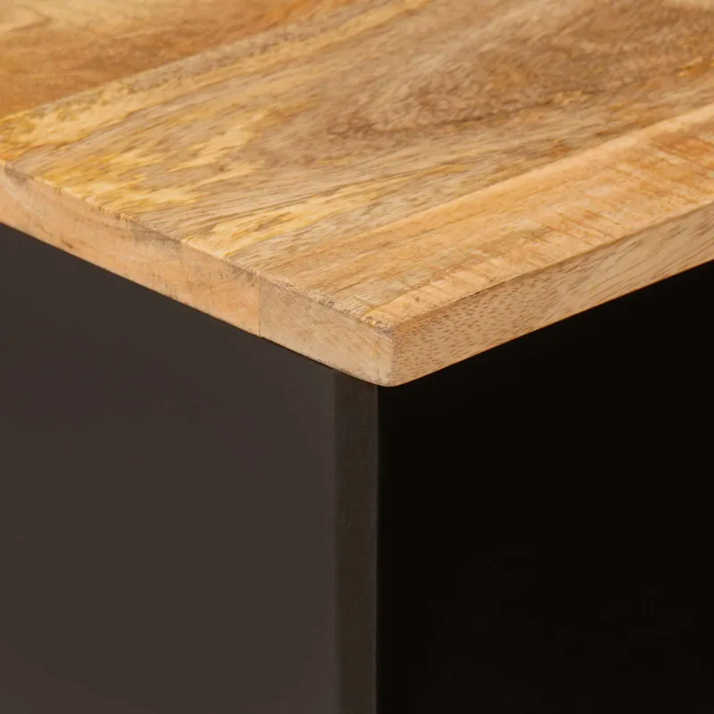 Televizoriaus spintelė Ruda 100 x 33 x 46 cm Kietas mango medis
