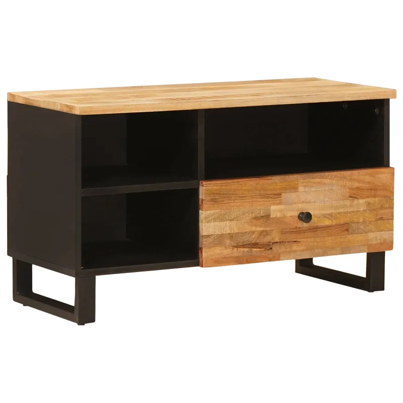 Televizoriaus spintelė Ruda 80 x 33 x 46 cm Kietas mango medis