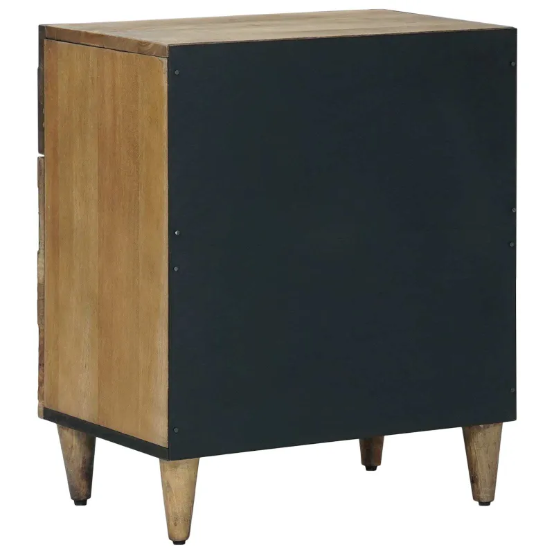 Lovos spintelė Ruda 50 x 33 x 60 cm Kietas mango medis
