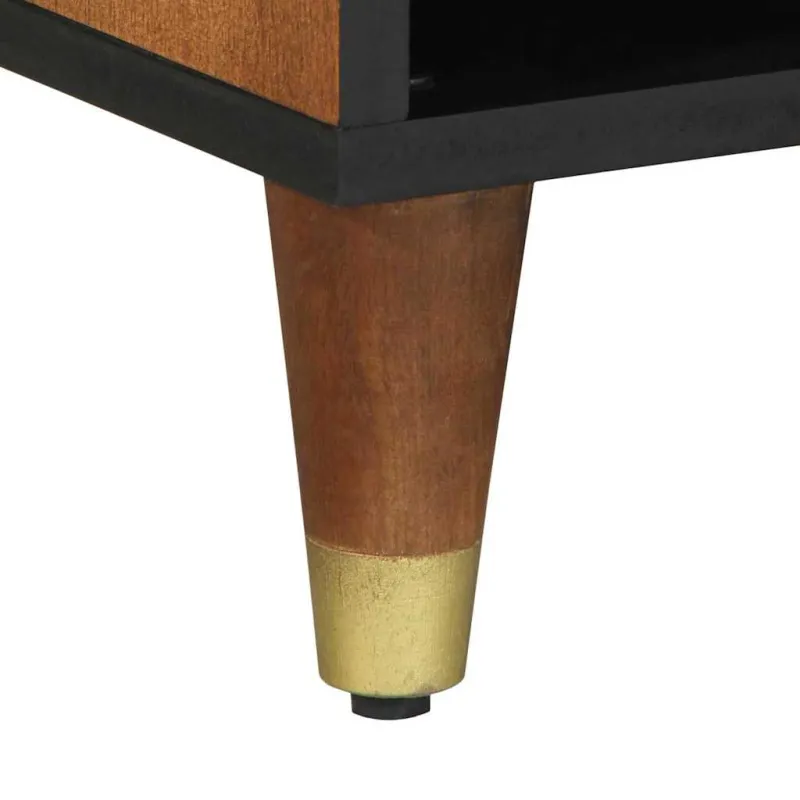 Televizoriaus spintelė su stalčių Medus ruda 100 x 33 x 46 cm