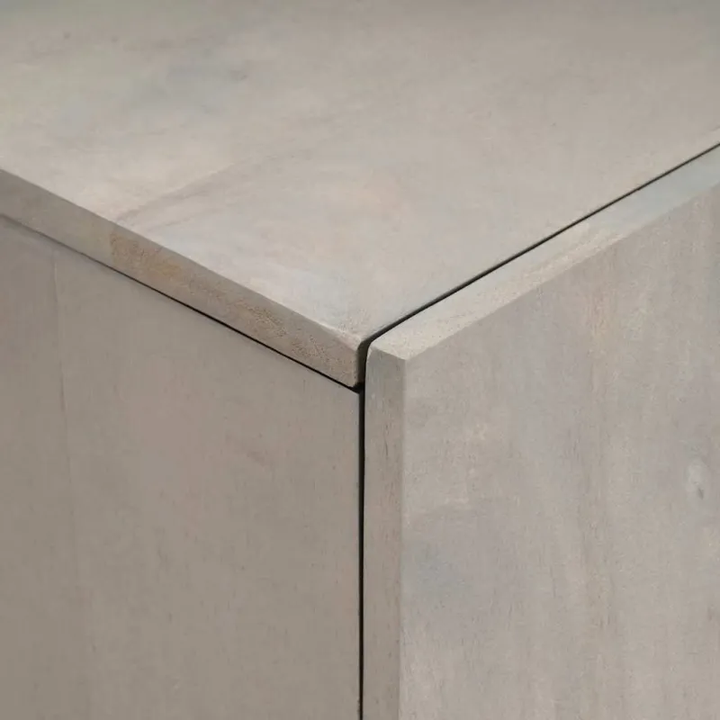 Aukštas spintelė su stalčių Pilkas ir auksinis 60 x 33 x 100 cm