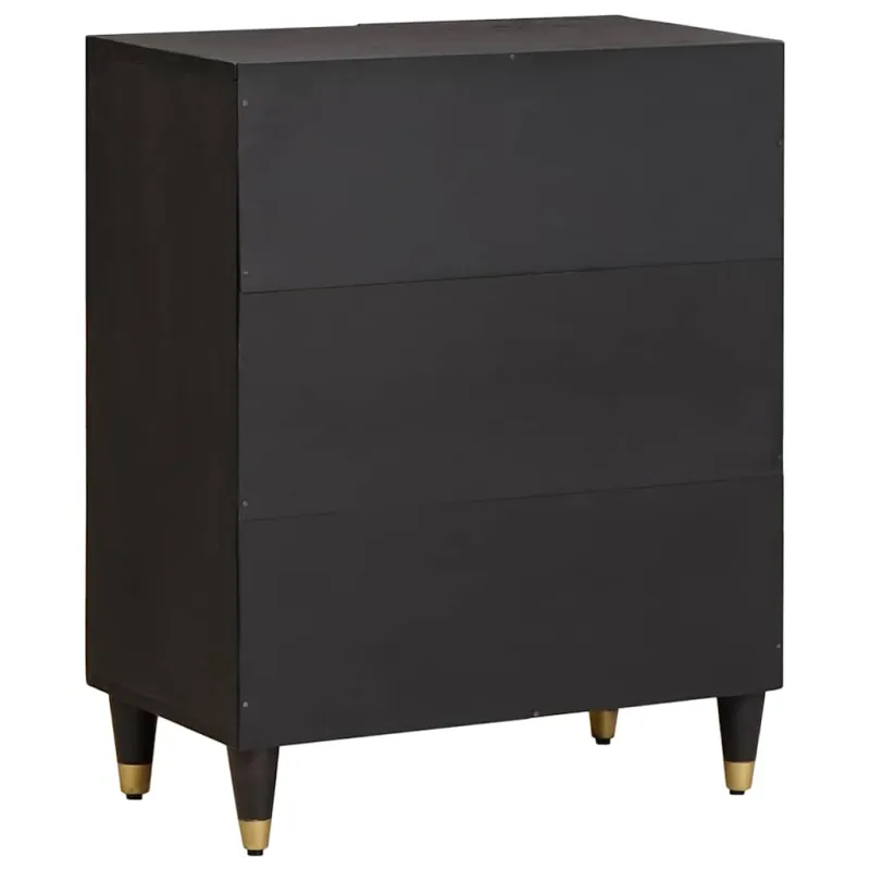 Kabalas Juoda 60 x 33 x 75 cm Kietas mango medis